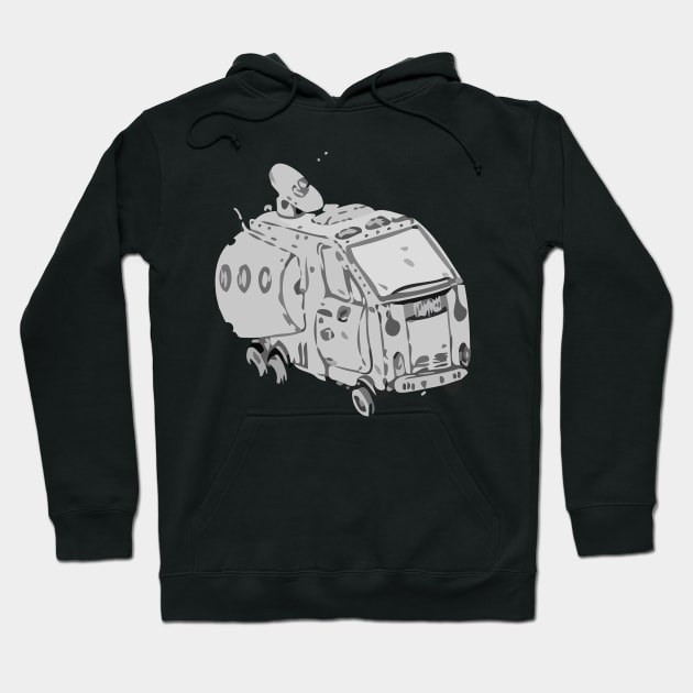 Robot Doodle Monster 6 Hoodie by KyleCreated